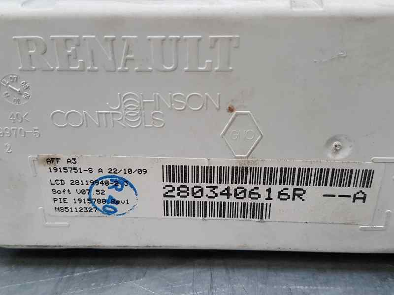 Pantalla Multifuncion para Renault Megane Iii Berlina 5 P