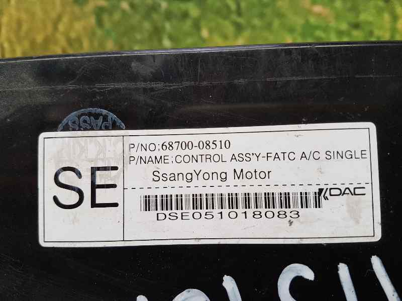 Mando Climatizador para Ssangyong Rexton