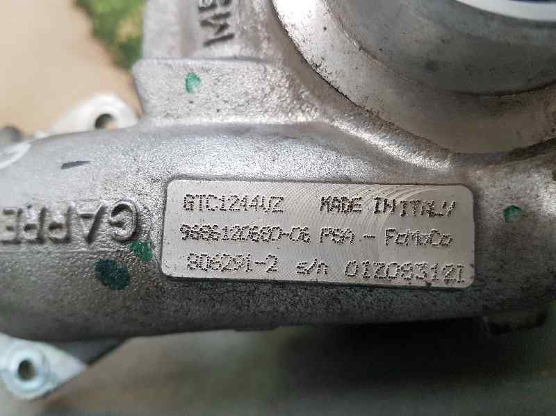 Turbocompresor para Peugeot 308