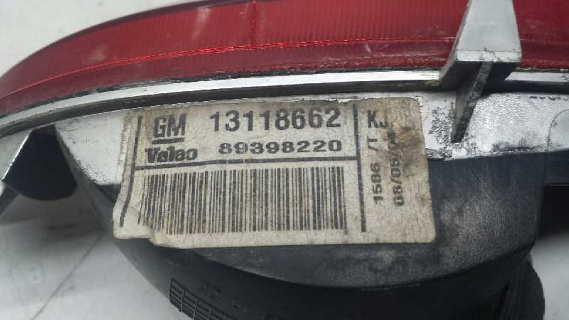 Faro Antiniebla Trasero Izquierdo para Opel Corsa C