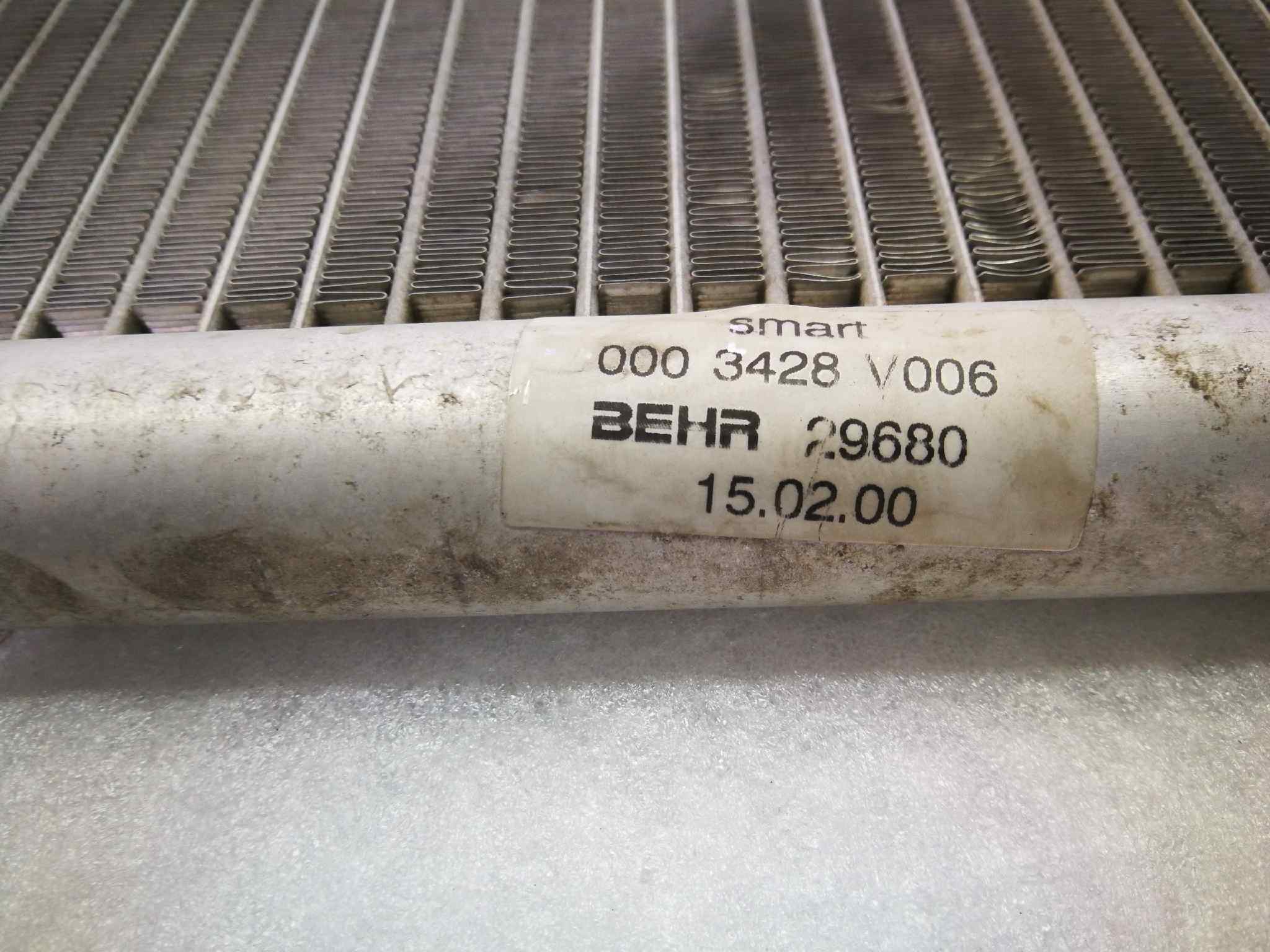 Intercooler para Smart Coupe