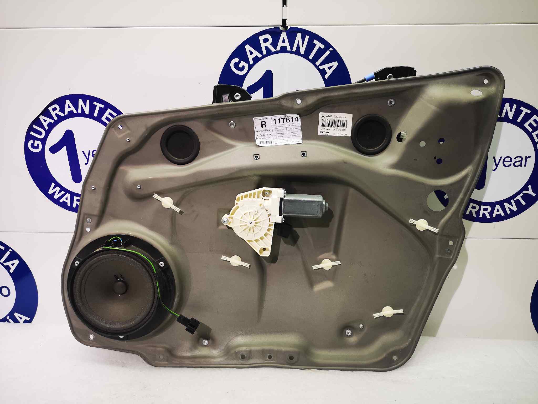 Elevalunas Delantero Derecho para Mercedes-Benz Clase A (W169)