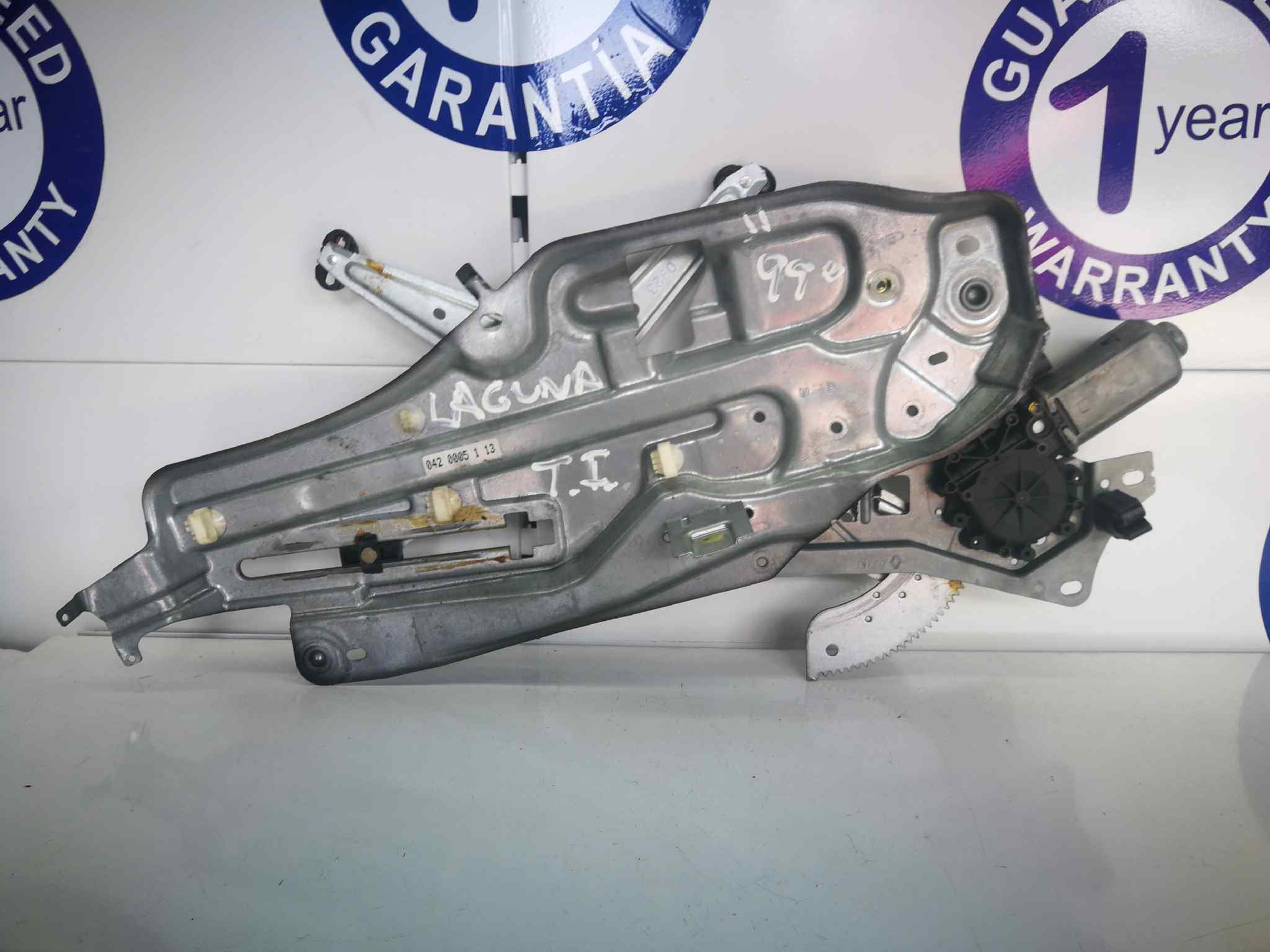 Elevalunas Trasero Izquierdo para Renault Laguna (B56)