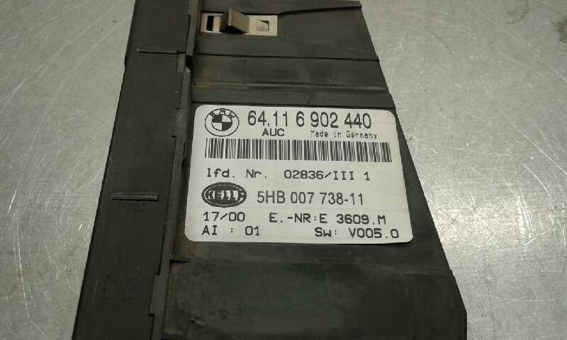 Mando Climatizador para Bmw Serie 3 Berlina (E46)