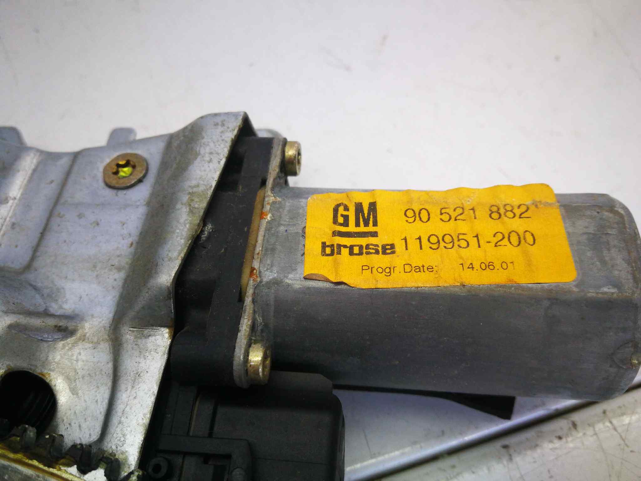 Elevalunas Delantero Derecho para Opel Astra G Berlina