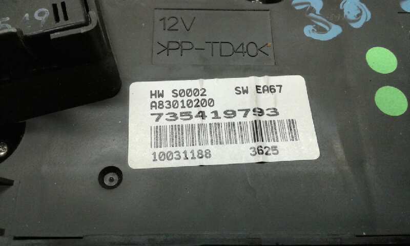 Mando Climatizador para Fiat Grande Punto (199)