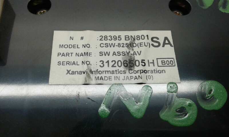 Mando Climatizador para Nissan Almera (N16/E)