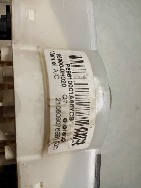 Mando Calefaccion / Aire Acondicionado para Toyota Aygo (Kgb/Wnb)