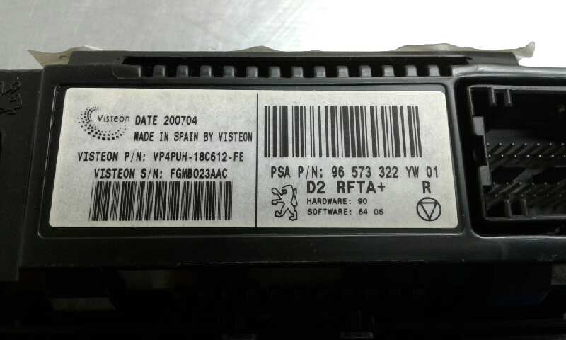 Mando Calefaccion / Aire Acondicionado para Peugeot 407