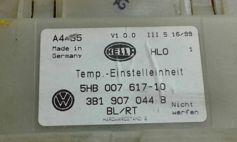 Mando Climatizador para Volkswagen Golf Iv Berlina (1J1)