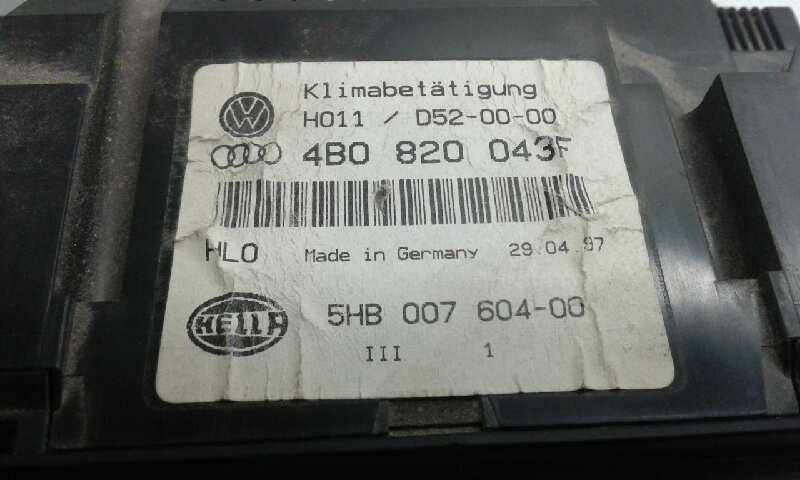 Mando Climatizador para Audi A6 Berlina (4B2)