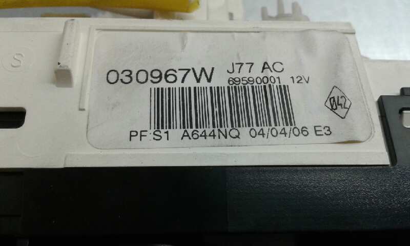 Mando Calefaccion / Aire Acondicionado para Renault Clio Ii Fase Ii (B/Cb0)