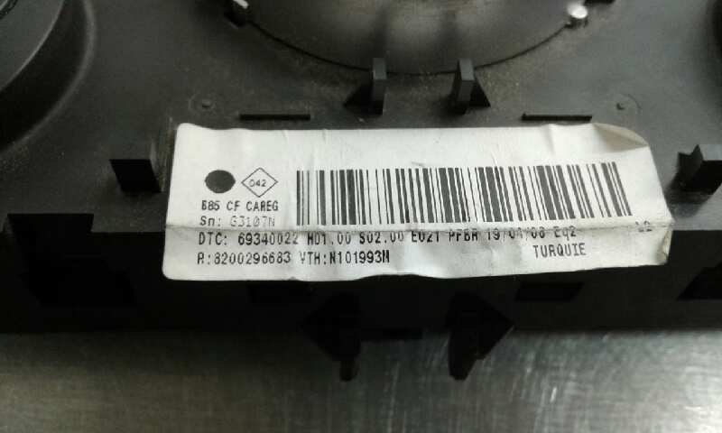 Mando Climatizador para Renault Clio Ii Fase Ii (B/Cb0)