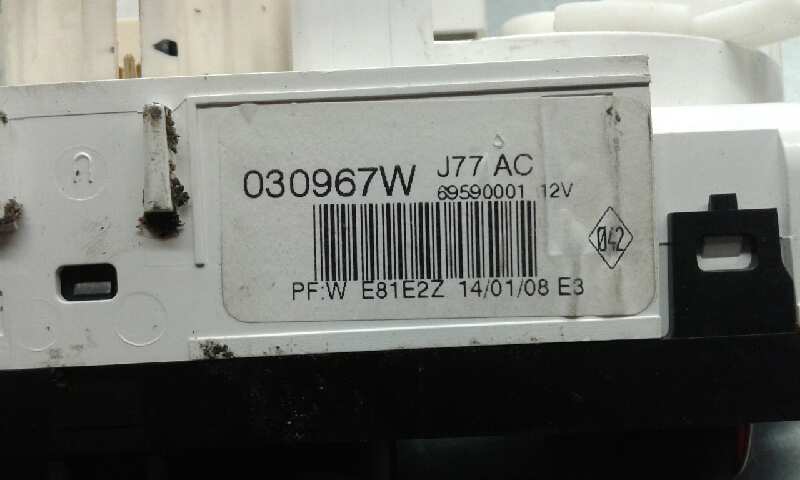 Mando Calefaccion / Aire Acondicionado para Renault Clio Iii