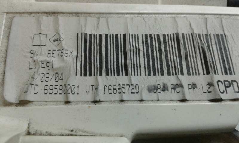 Mando Calefaccion / Aire Acondicionado para Renault Scenic Ii
