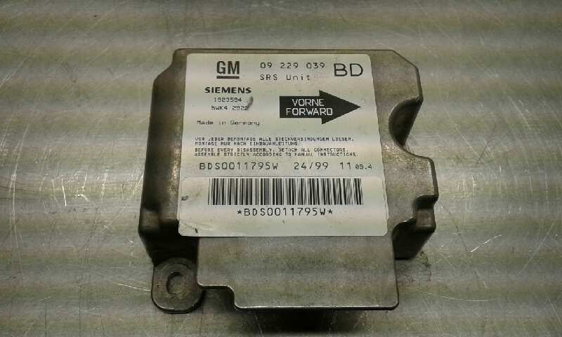 Kit Airbag para Opel Vectra B Berlina