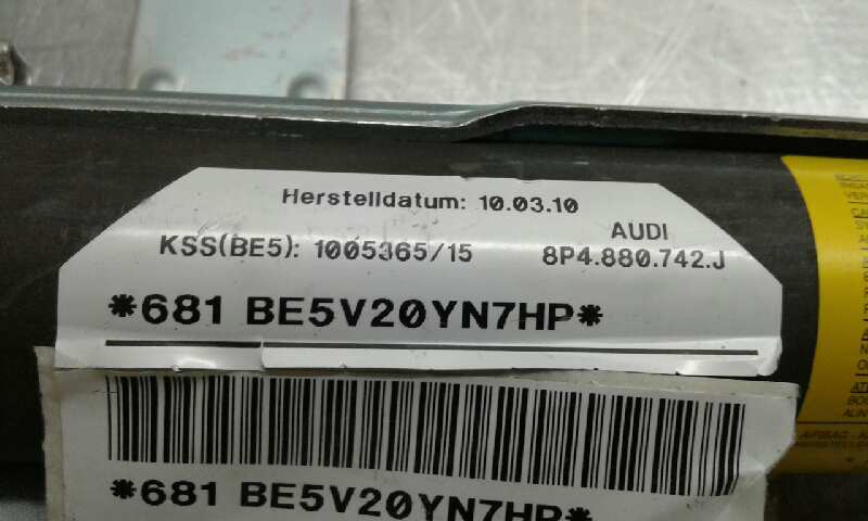 Airbag Cortina Delantero Derecho para Audi A3 Sportback (8P)