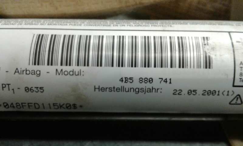 Airbag Cortina Delantero Izquierdo para Audi A6 Avant (4B5)