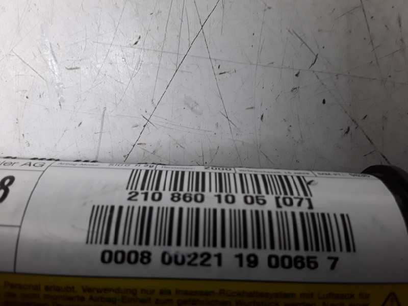 Airbag Cortina Delantero Derecho para Mercedes-Benz Clase E (W210) Berlina