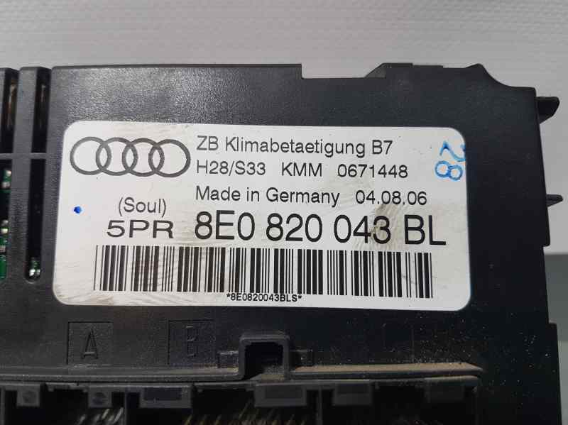 Mando Climatizador para Audi A4 Cabrio (8H)