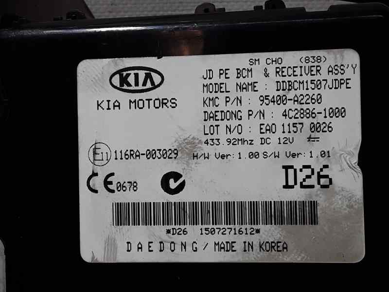 Modulo Confort para Kia Cee'd
