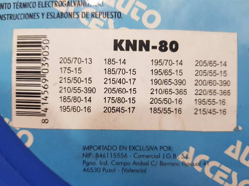 Cadenas para Universal Accesorio