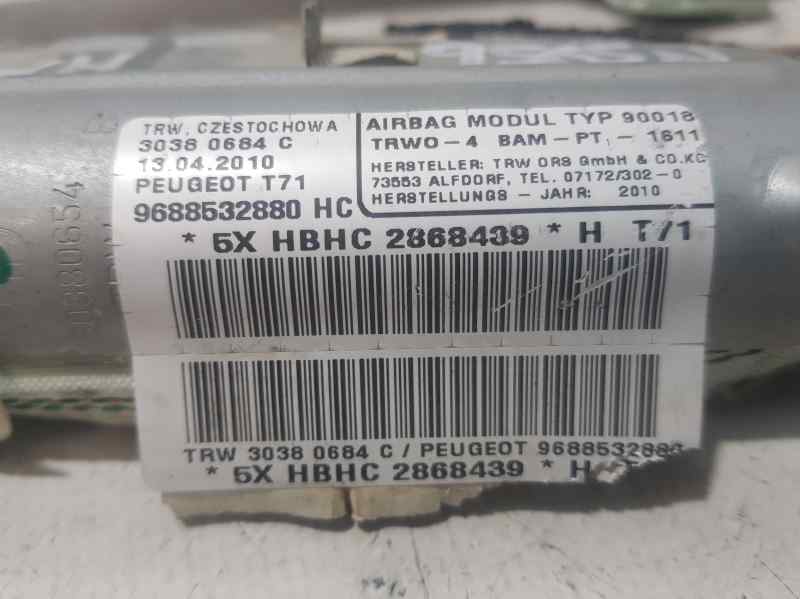 Airbag Cortina Delantero Derecho para Peugeot 308
