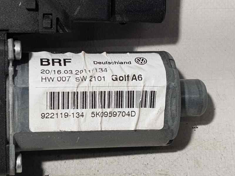 Motor Elevalunas Trasero Derecho para Volkswagen Golf Vi (5K1)