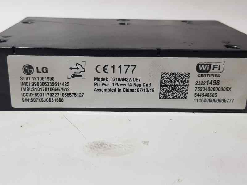 Modulo Electronico para Opel Astra K Lim. 5Türig