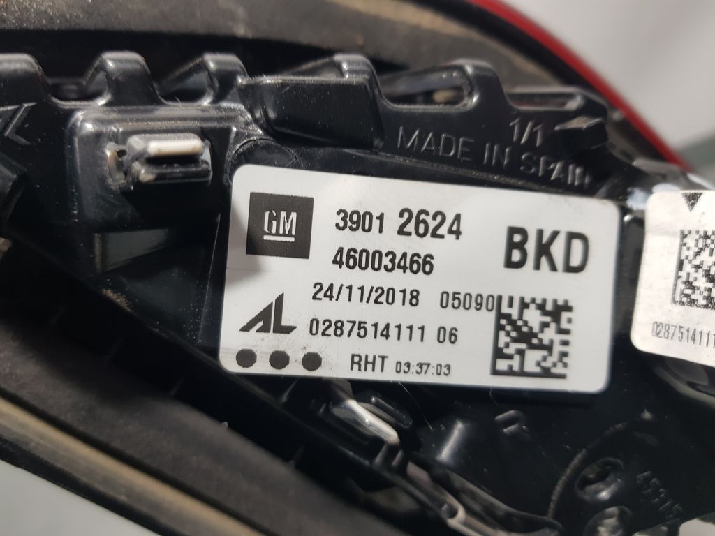 Piloto Trasero Derecho para Opel Corsa E