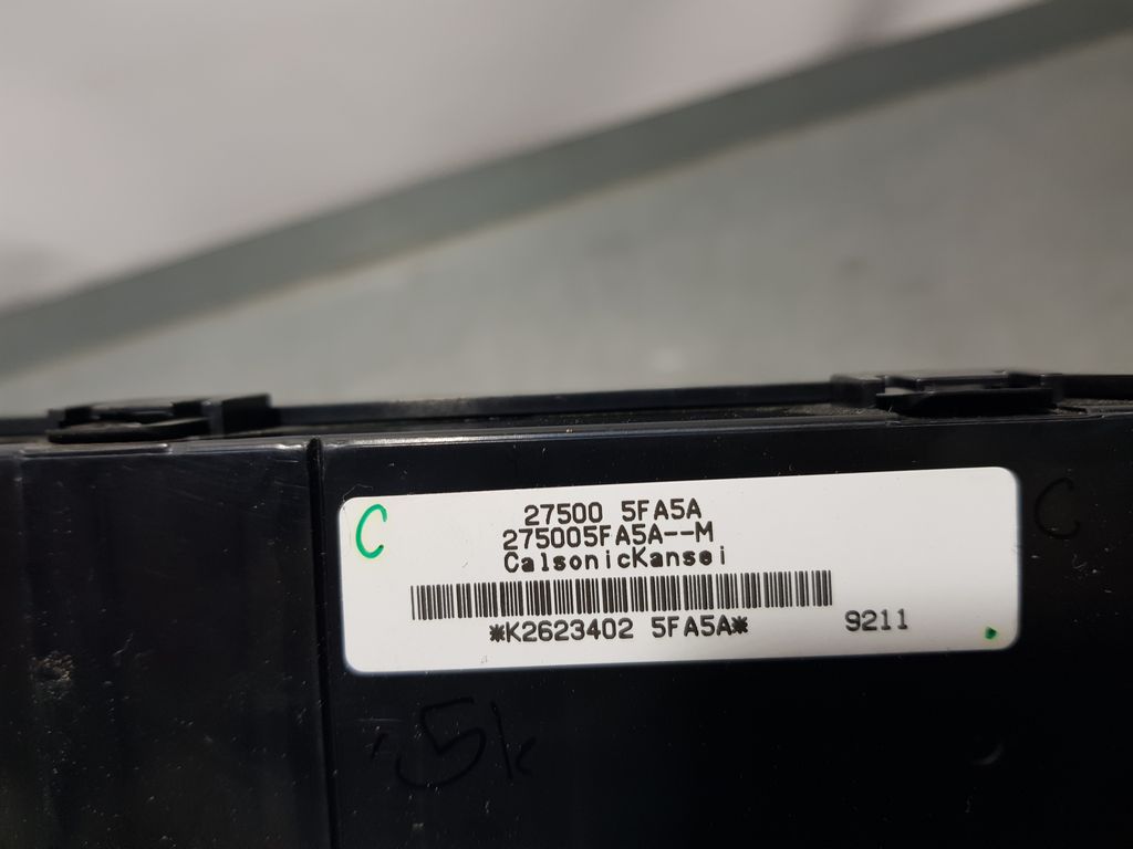 Mando Climatizador para Nissan Micra V (K14)