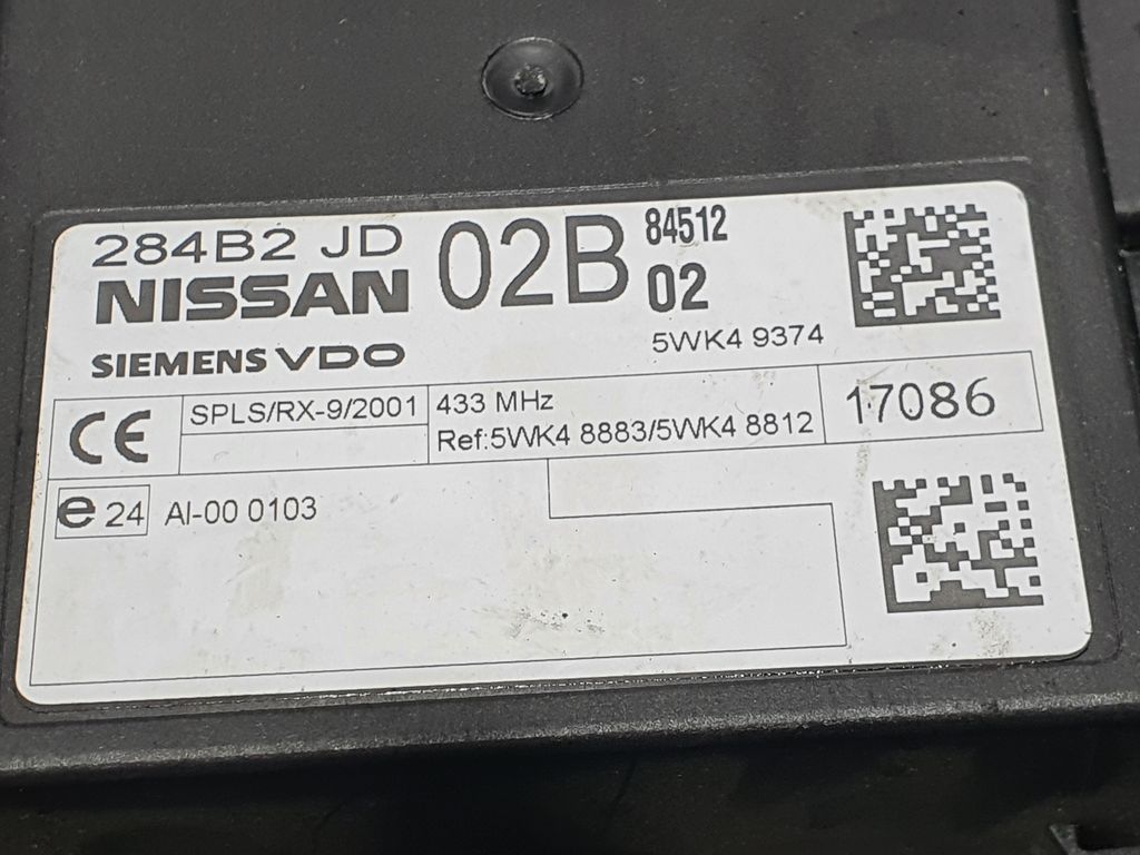 Modulo Electronico para Nissan Qashqai (J10)