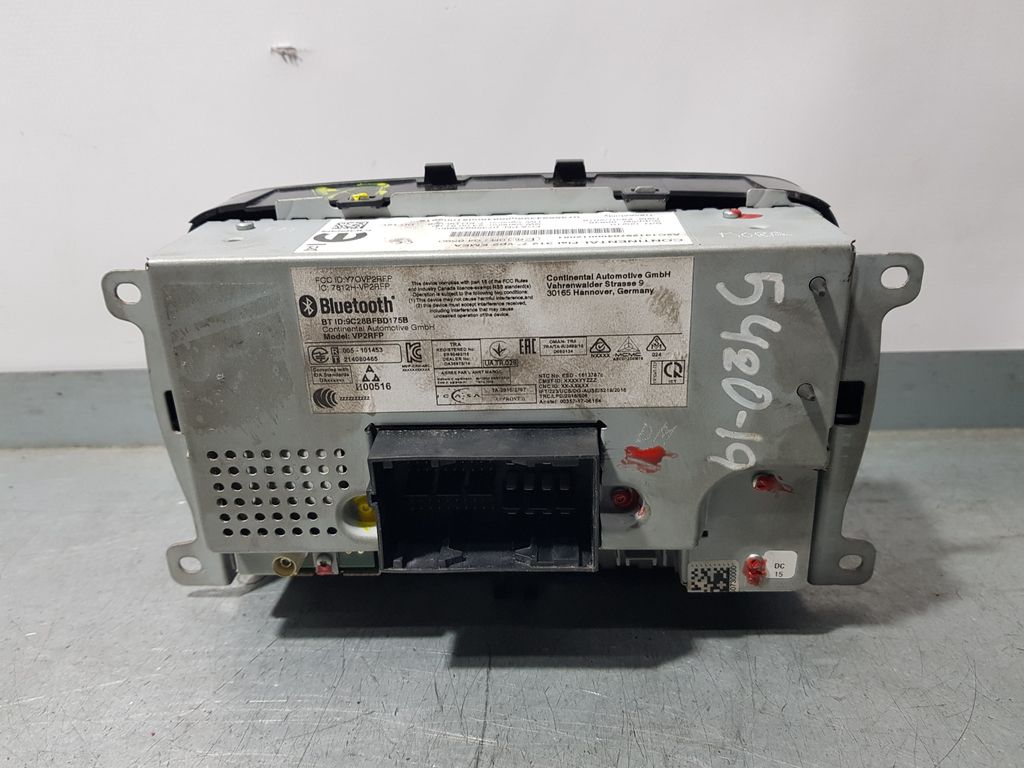 Sistema Audio / Radio para Fiat Nuova 500 (150)