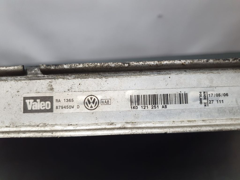 Radiador Agua para Seat Toledo (5P2)