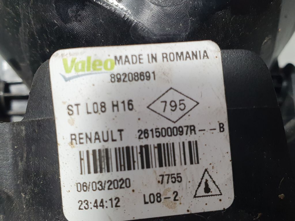 Faro Antiniebla Derecho para Dacia Sandero