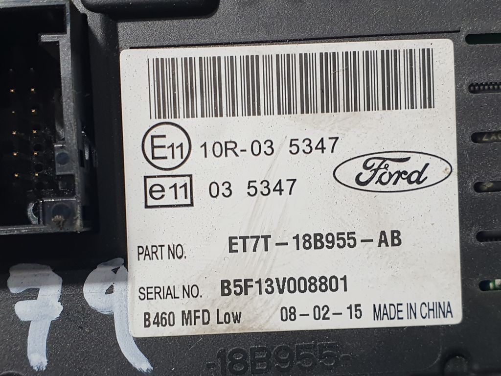 Pantalla Multifuncion para Ford Fiesta (Ccn)