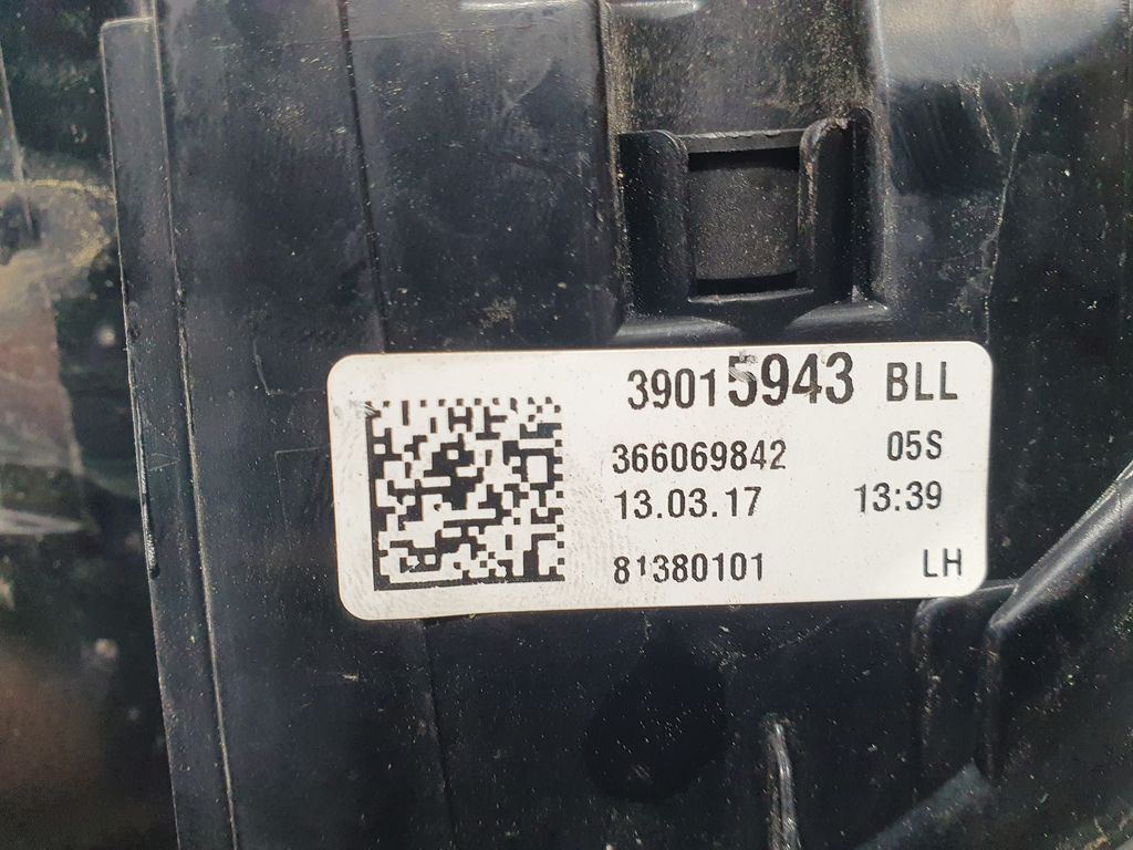 Piloto Trasero Izquierdo para Opel Astra K Lim. 5Türig