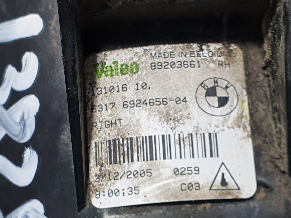 Faro Antiniebla Derecho para Bmw Serie 1 Berlina (E81/E87)