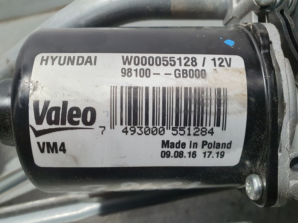 Motor Limpia Delantero para Hyundai I20