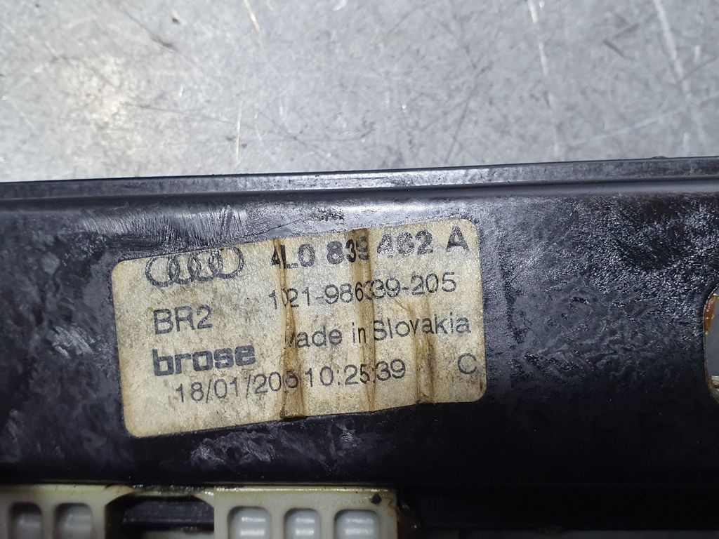 Elevalunas Trasero Derecho para Audi Q7 (4L)