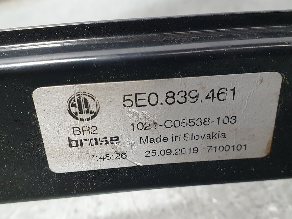 Elevalunas Trasero Izquierdo para Skoda Octavia Lim. (5E3)
