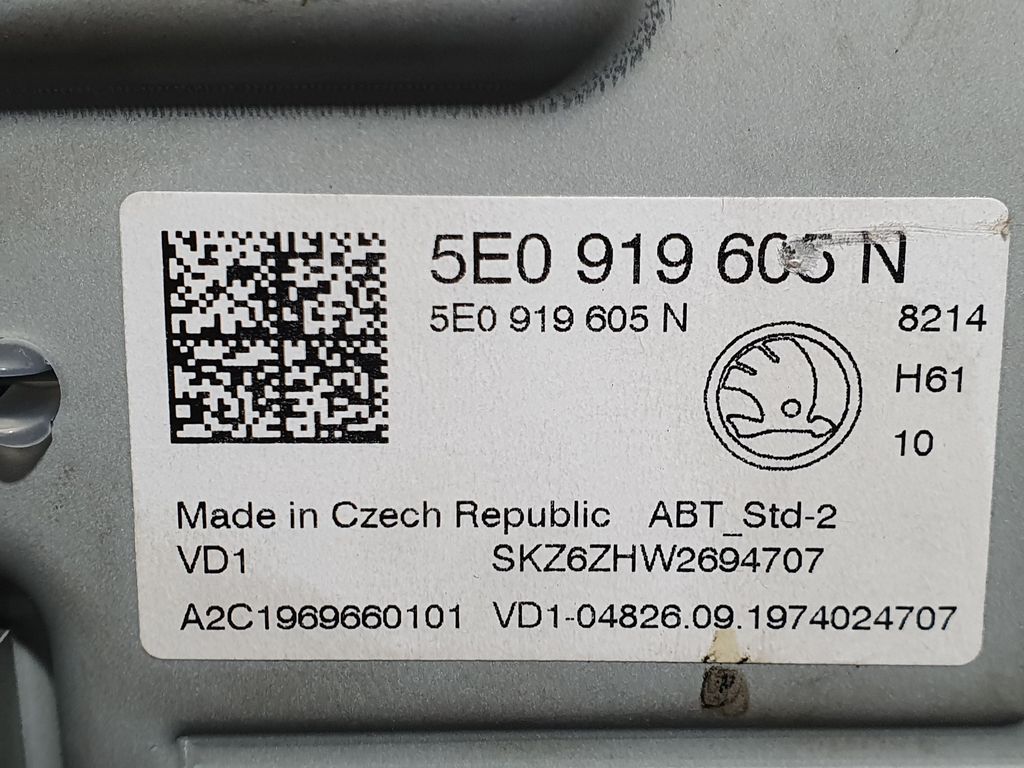 Sistema Navegacion Gps para Skoda Octavia Lim. (5E3)