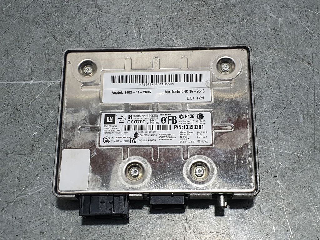 Modulo Electronico para Opel Astra J Lim. 4Türig