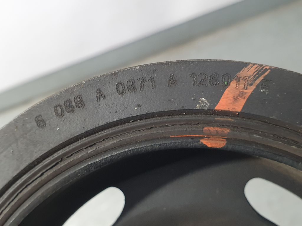 Polea Cigueñal para Peugeot 208