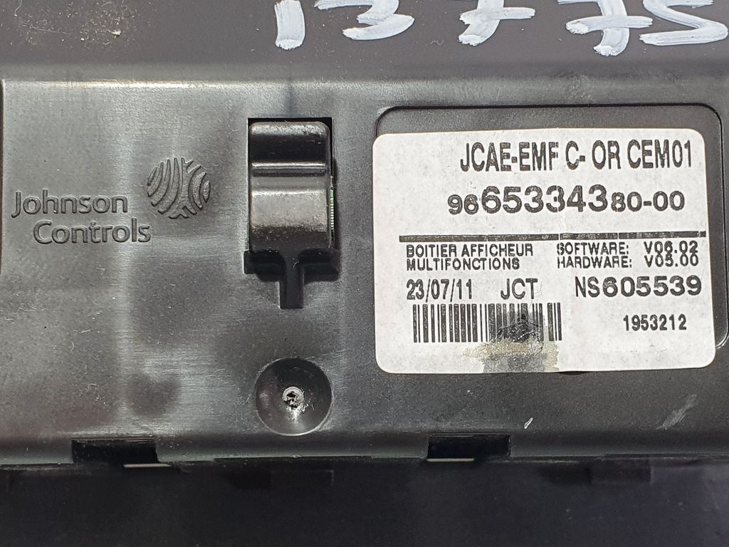 Pantalla Multifuncion para Peugeot 508 Sw