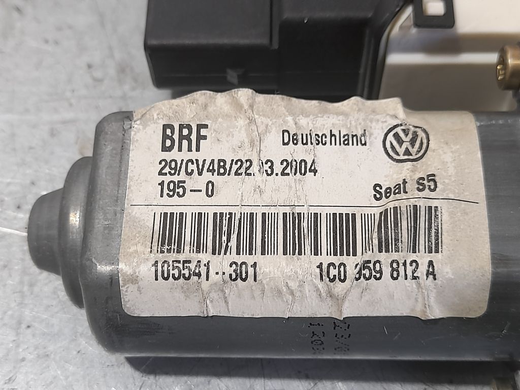 Motor Elevalunas Trasero Derecho para Seat Leon (1M1)