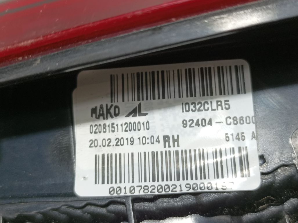 Piloto Trasero Derecho para Hyundai I20 Active