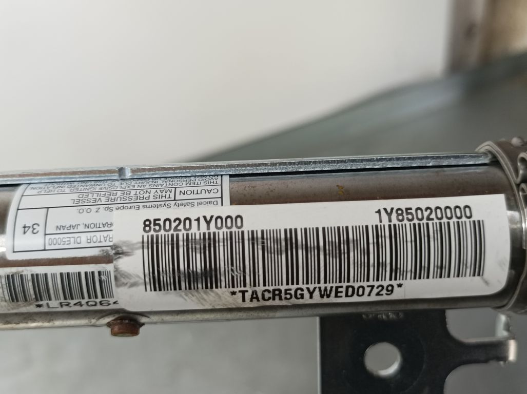 Airbag Cortina Delantero Derecho para Kia Picanto (Ja)