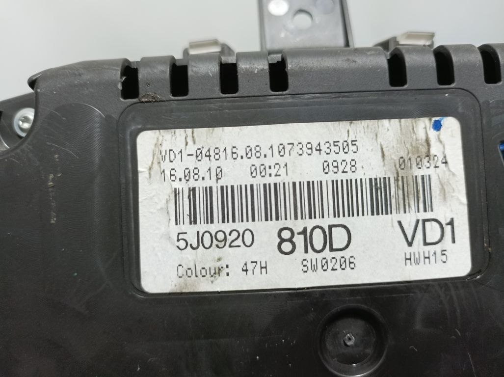 Cuadro Instrumentos para Skoda Fabia (5J2 )