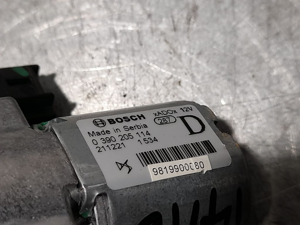 Motor Limpia Trasero para Peugeot 208 (P2)